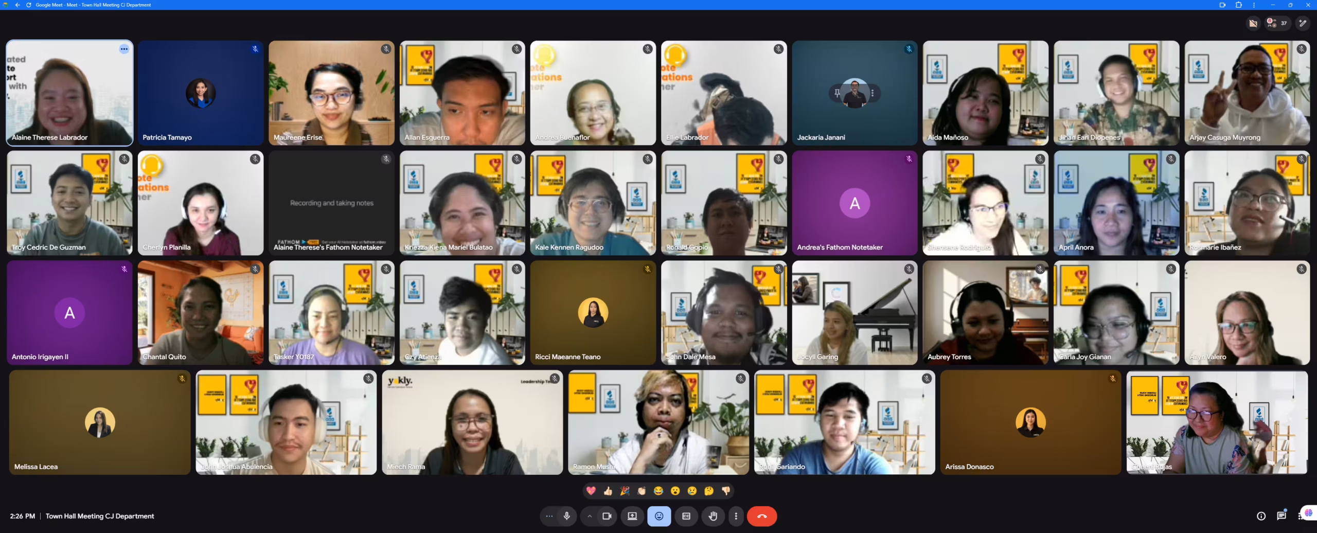 Yokly Staff during Yokly Event